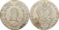 RDR Böhmen Prag 20 Kreuzer Franz II./I., 1792-1835 -
