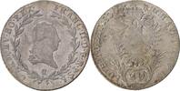 RDR Böhmen Prag 20 Kreuzer Franz II. / I., 1792-1835. -