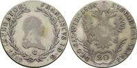 RDR Böhmen Prag 20 Kreuzer Franz II. / I., 1792-1835. -