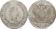 RDR Ungarn Kremnitz 20 Kreuzer Franz II. / I., 1792-1835. -