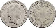 Österreich Habsburg Wien 20 Kreuzer Ferdinand I., 1835-1848. -