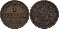 Bayern Pfennig Maximilian II. 1848-64 -