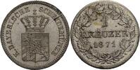 Bayern München Kreuzer Ludwig II. 1864-86. -