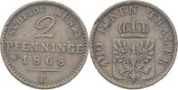 Preussen 2 Pfennig Willhelm I. 1861-1888. -