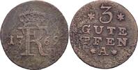 Brandenburg-Preussen 3 Pfennig 1769 A Friedrich II. der Große (1740-1786) ss