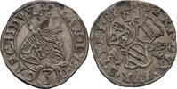 RDR Steiermark Graz 3 Kreuzer Erzherzog Karl, 1564-1590. -
