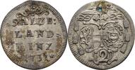 Salzburg, Erzstift 2 Kreuzer Leopold Anton Eleutherius von Firmian, 1727 - 1744 -