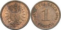 Pfennig 1874 Kaiserreich  Fast Stempelglanz
