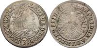 RDR Schlesien Breslau 3 Kreuzer Leopold I., 1657-1705 -