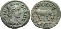 Troas Alexandria Bronze 3. Jahrhundert nach Christus.
