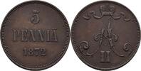 Russland Finnland 5 Penniä Alexander II., 1855-1881 -