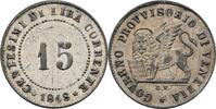 Österreich Venetien 15 Centesimi GOVERNO PROVVISORIO DI VENEZIA, 1848-1849 -