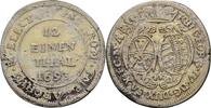 Sachsen Dresden 1/12 Taler Johann Georg IV., 1691-1694 -