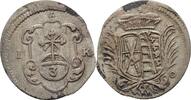 Sachsen Dresden 3 Pfennige Johann Georg III., 1680-1691 -