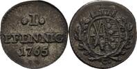 Sachsen-Albertinische Linie 1 Pfennig Friedrich August III. (1763-1806) -