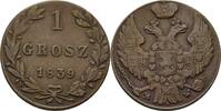 Polen Russland 1 Grosz -