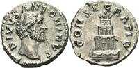 RÖMISCHE KAISERZEIT Denar Divus Antoninus Pius, ab 161 n. Chr.
