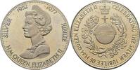 Medaille 1977 Großbritannien Durham Elizabeth II. offen, minimal berieben, polierte Platte, Proof