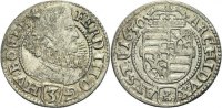 RDR Schlesien Glatz 3 Kreuzer Ferdinand III. ( König). 1627 - 1637.