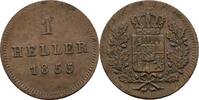 Bayern München 1 Heller Maximilian II. Joseph 1848-1864 -