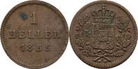 Bayern München 1 Heller Maximilian II. Joseph 1848-1864 -