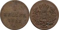 Bayern München 1 Heller Maximilian II. Joseph 1848-1864 -