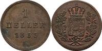 Bayern München 1 Heller Maximilian II. Joseph 1848-1864 -
