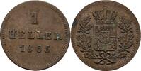 Bayern München 1 Heller Maximilian II. Joseph 1848-1864 -