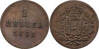 Bayern München 1 Heller Maximilian II. Joseph 1848-1864 -