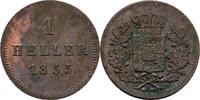 Bayern München 1 Heller Maximilian II. Joseph 1848-1864 -