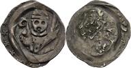 Bayern Regensburg Pfennig KONRAD V., 1296-1313, oder NIKOLAUS, 1313-1340. -