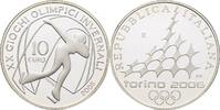 Italien 10 Euro Olympische Winterspiele 2006 Turin -