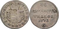 RDR Burgau Günzburg 1/48 Taler Maria Theresia, 1740-1780 -