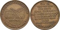 USA 50 Cent Token The State Bank Akron Ohio -
