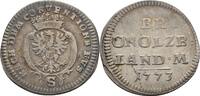 Brandenburg Ansbach Schwabach 2 1/2 Kreuzer Christian Friedrich Karl Alexander, 1757-1791. -