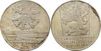 Tschechoslowakei 25 Korun -