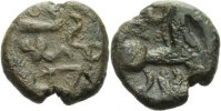 Kelten Gallien Bellovaci Kleinbronze Ca. 1. Jahrhundert vor Christus.