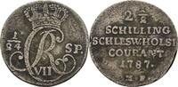 Schleswig Holstein 2 1/2 Schilling Christian VII., 1766-1808 -