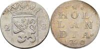 2 Stuiver 1770 Niederlande Holland  ss