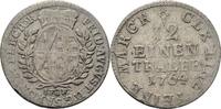 1/12 Taler 1764 Sachsen Dresden Friedrich August III./I., 1763-1827 ss