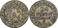 Sachsen 1/24 Taler Friedrich August II., 1733-1763 -