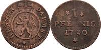 Hessen Darmstadt Pfennig Ludwig X. 1790-1806 -