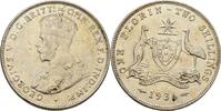 Florin 1936 Australien George V., 1910-1936 vz