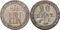 Westfalen 20 Cent Hierronymus Napoleon -