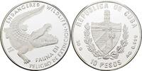 Cuba 10 Peso Krokodil -