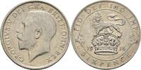 Six Pence 1936 Großbritannien George V., 1910-1936 vz