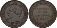 10 Centimes 1854 Frankreich Napoleon III., 1852 - 1870 vz