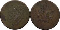 Bayern München 2 Pfennige Maximilian IV./I., 1799-1825 -