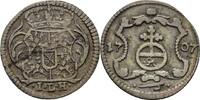 Sachsen Pfennig Friedrich August I., 1694-1733 -