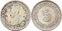 Straits Settlements 5 Cents George V., 1910-1936 -